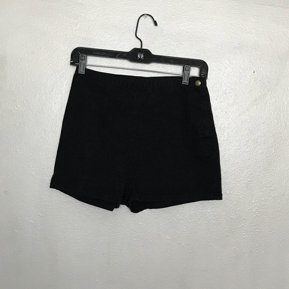 American Apparel Pants - Black AA tap shorts